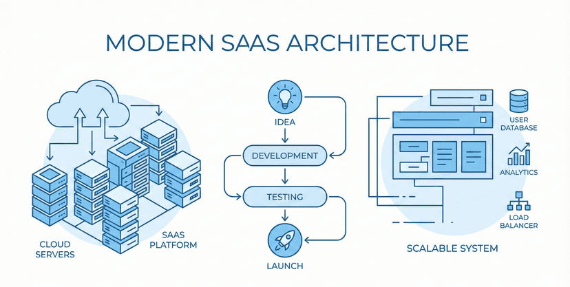 How We Build Scalable SaaS Products From Idea to Launch